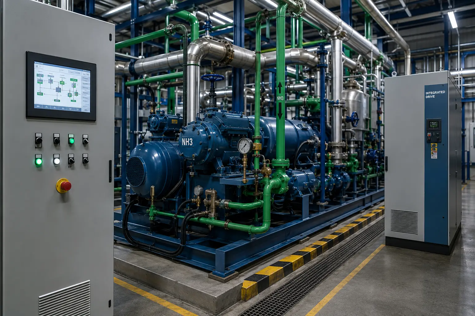 Nile Breweries NH³ plant upgrade visual