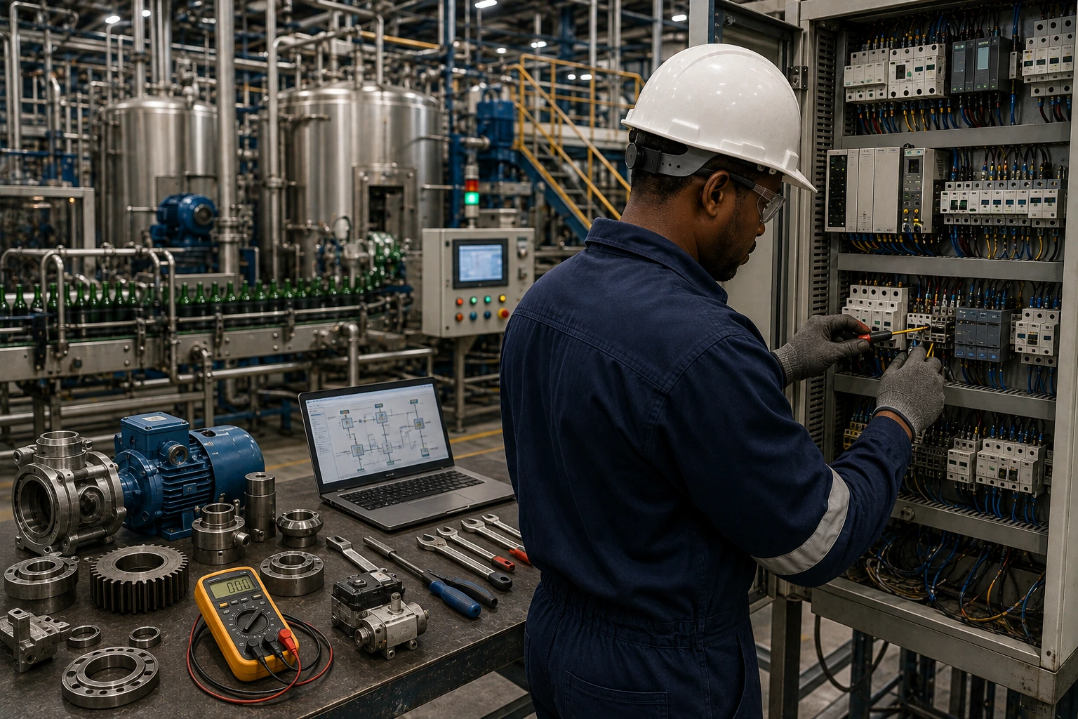 Brarudi automation, electrical & mechanical visual