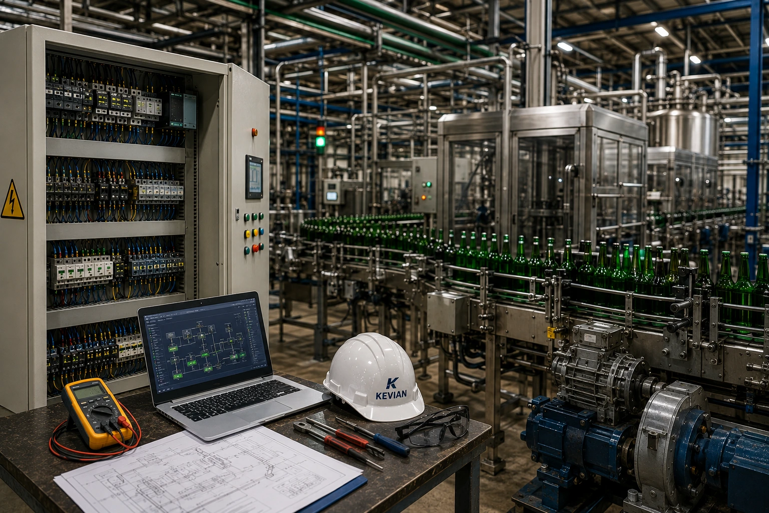 Kevian automation, electrical & mechanical visual