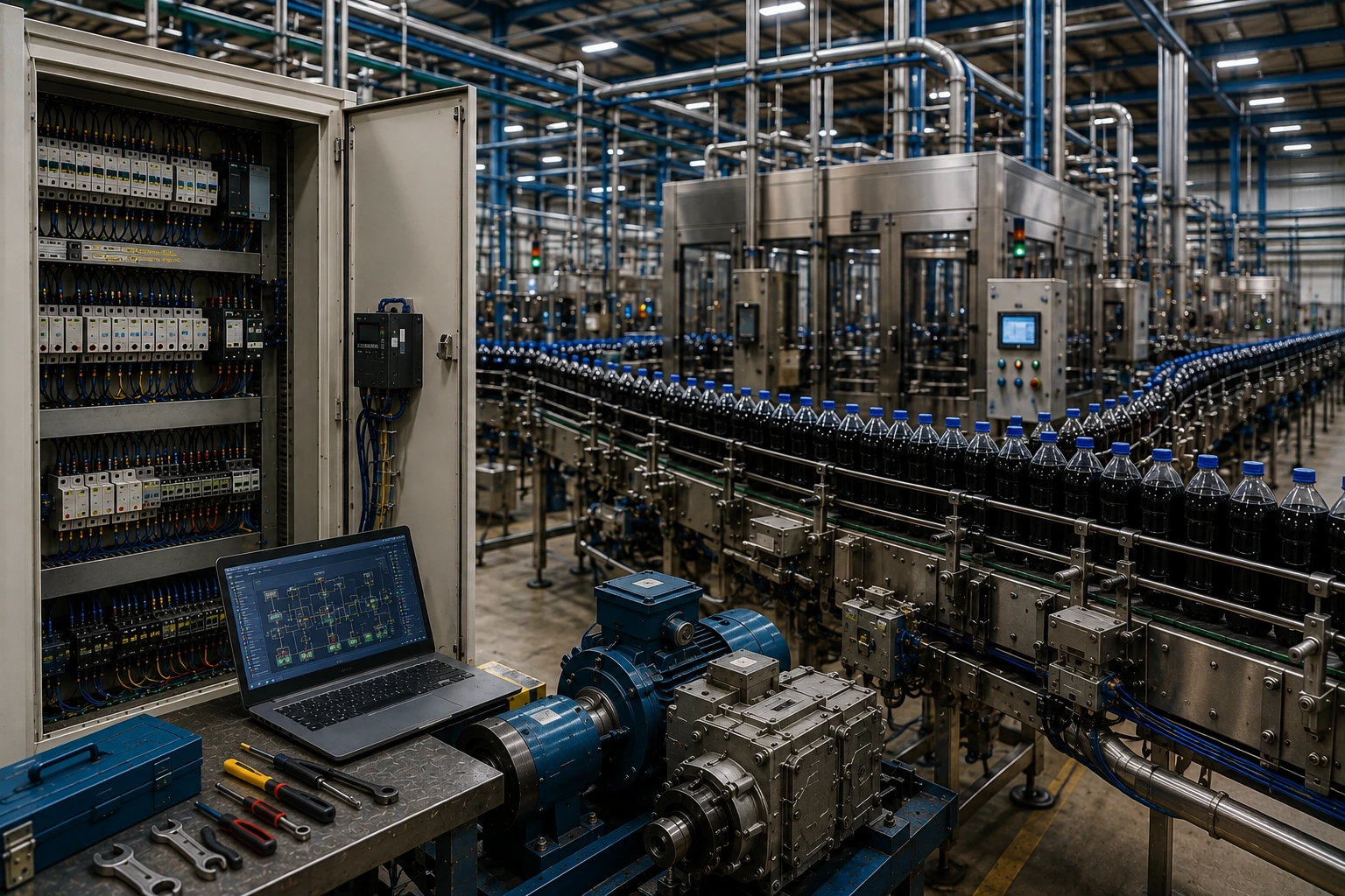 Pepsi Uganda automation, electrical & mechanical visual