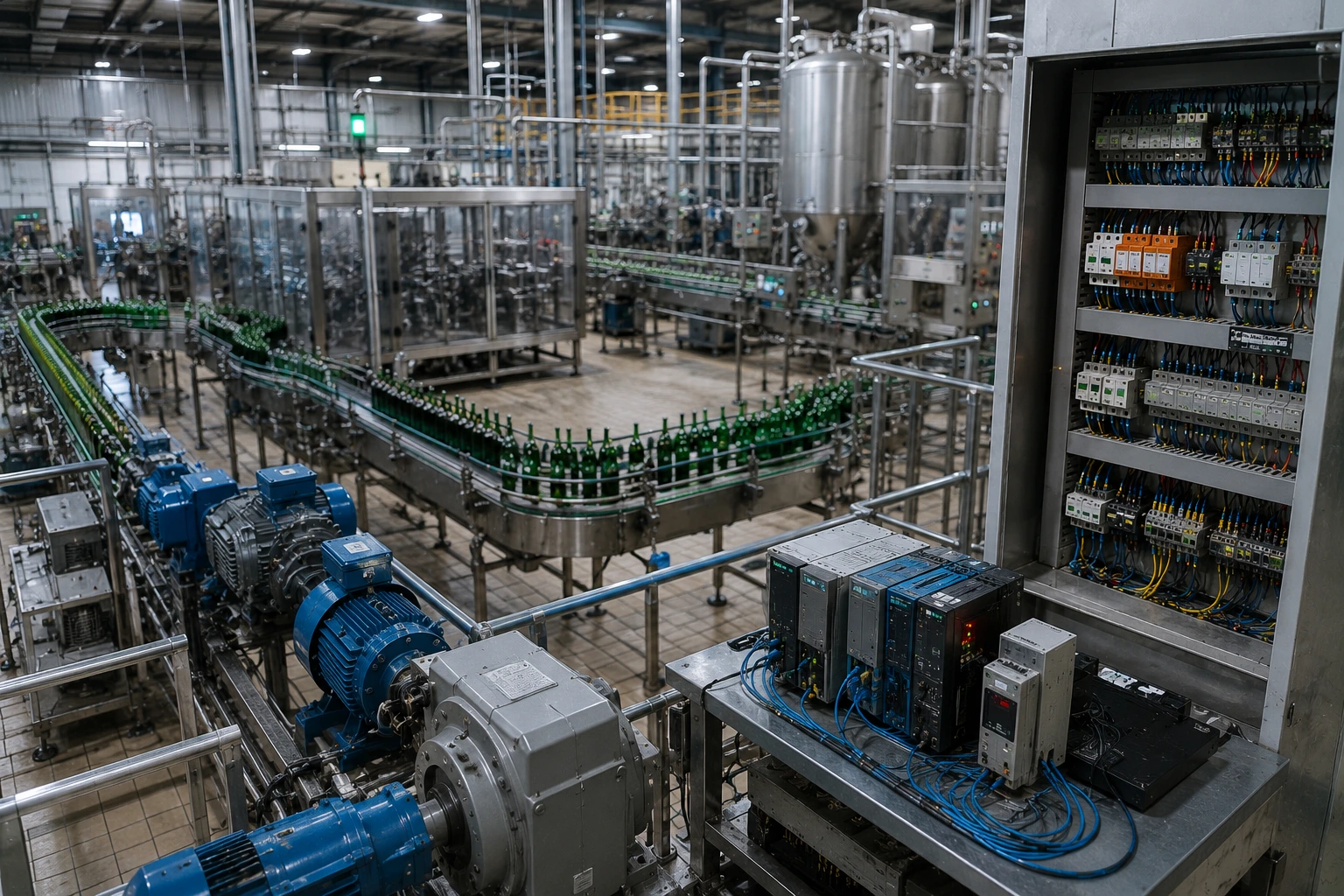 Sierra Leone Breweries automation, electrical & mechanical visual