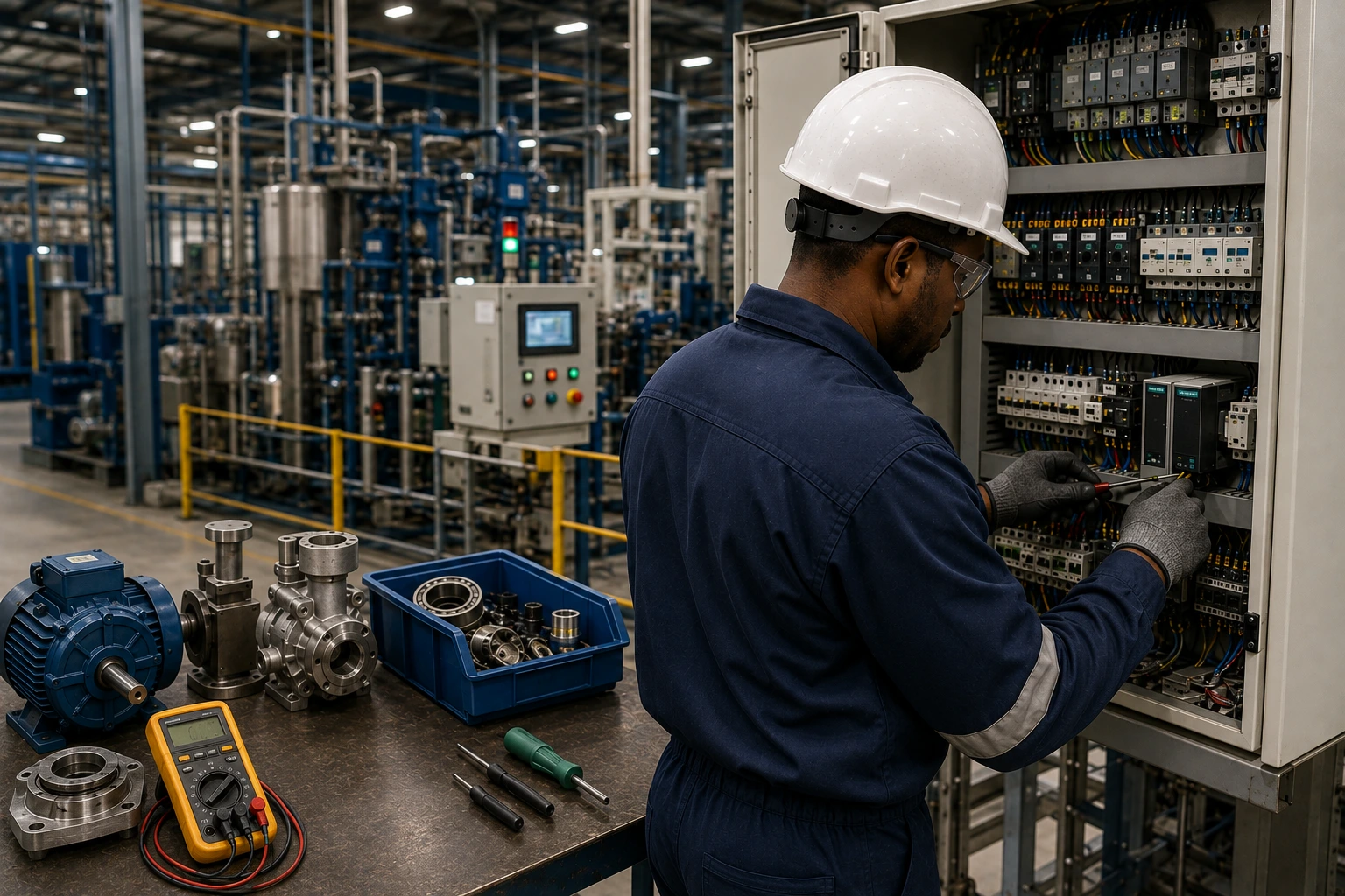 Sodicom plant equipment support visual